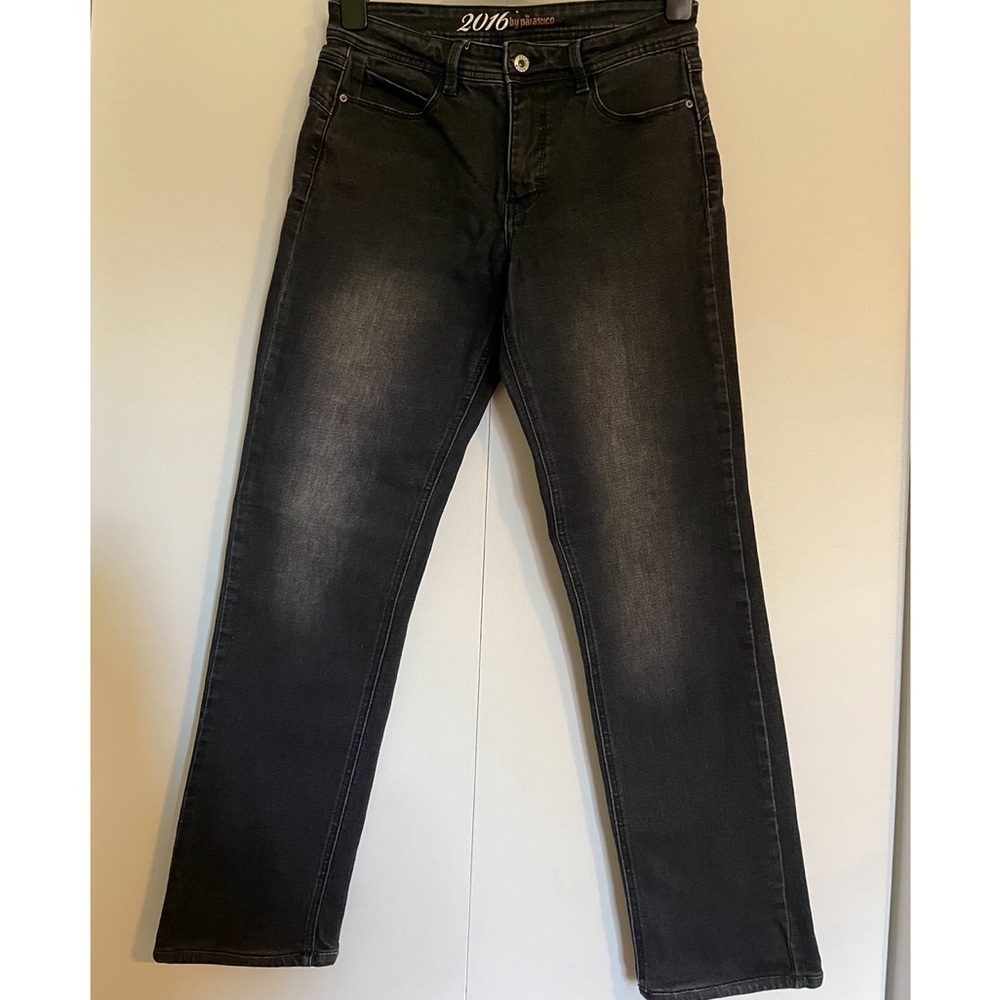 Black wash jeans.  2016 by Parasuco, size 8/32